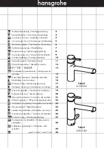 Preview for 1 page of Hans Grohe Talis S 32855 Series Instructions For Use/Assembly Instructions