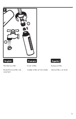 Preview for 11 page of Hans Grohe Talis S SemiArc 2-Spray Pull-Out 04247 0... Installation/User Instructions/Warranty