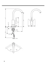 Предварительный просмотр 2 страницы Hans Grohe Talis S Variarc 14865000 Assembly Instructions Manual