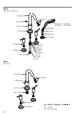 Preview for 26 page of Hans Grohe Talis Select 72419 1 Series Installation/User Instructions/Warranty