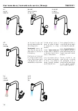 Preview for 16 page of Hans Grohe Talis Select S 2-Spray 72823 1 Series Installation/User Instructions/Warranty