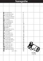 Hans Grohe Trio Stop 15981180 Assembly Instructions Manual предпросмотр