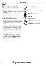 Preview for 6 page of Hans Grohe Unica Reno 27704000 Instructions For Use/Assembly Instructions