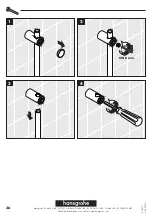 Preview for 36 page of Hans Grohe Unica Reno 27704000 Instructions For Use/Assembly Instructions