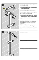 Preview for 6 page of Hans Grohe Unica Wallbar E 06890 0 Series Installation/User Instructions/Warranty