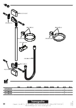 Preview for 20 page of Hans Grohe Unica'Crometta Series Instructions For Use/Assembly Instructions