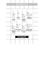 Preview for 1 page of Hans Grohe Unica'D 27067000 Assembly Instructions Manual