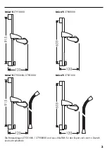 Preview for 3 page of Hans Grohe Unica'E 27900 Series Manual