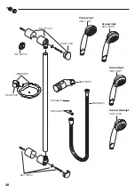 Предварительный просмотр 38 страницы Hans Grohe Unica'S 27712000 Instructions For Use/Assembly Instructions