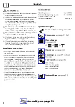 Preview for 4 page of Hans Grohe Unica'S Puro Set Instructions For Use/Assembly Instructions