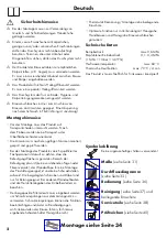 Preview for 2 page of Hans Grohe Unica'S Series Instructions For Use/Assembly Instructions