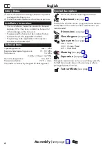 Preview for 4 page of Hans Grohe Vernis Blend 210 71870 Series Instructions For Use/Assembly Instructions