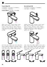 Preview for 6 page of Hans Grohe Vernis Blend 70 71550 Series Instructions For Use/Assembly Instructions