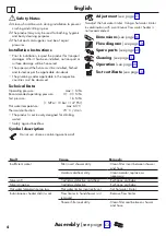 Preview for 4 page of Hans Grohe Vernis Shape 71463000 Instructions For Use/Assembly Instructions