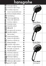 Предварительный просмотр 1 страницы Hans Grohe Verso Mono 28722000 Assembly Instructions Manual