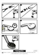 Предварительный просмотр 20 страницы Hans Grohe Verso Mono 28722000 Assembly Instructions Manual