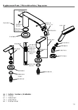 Предварительный просмотр 13 страницы Hans Grohe Vivenis 75443 1 Series Installation/User Instructions/Warranty