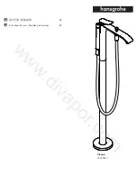 Hans Grohe Vivenis 75445 7 Series Instructions For Use/Assembly Instructions preview