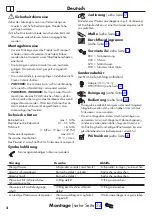 Preview for 2 page of Hans Grohe Zesis M33 150 1jet 74802 Series Instructions For Use/Assembly Instructions