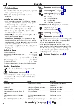 Preview for 4 page of Hans Grohe Zesis M33 150 1jet 74802 Series Instructions For Use/Assembly Instructions