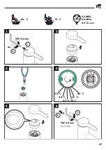 Preview for 37 page of Hans Grohe Zesis M33 150 1jet 74802 Series Instructions For Use/Assembly Instructions