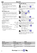 Preview for 2 page of Hans Grohe Zesis M33 150 2jet sBox lite 74803 Series Instructions For Use/Assembly Instructions