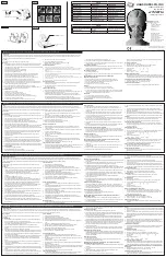 Preview for 1 page of HANS RUDOLPH V2 Mask 6500 Series Instructions For Use