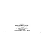 Preview for 46 page of Hans 8960-01 Owner'S Manual