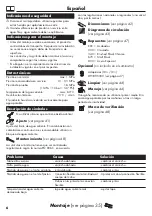 Preview for 6 page of Hans Talis M54 210 2jet 72800 Series Instructions For Use/Assembly Instructions