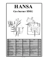 Hansa-electronic HMG Operating Manual preview