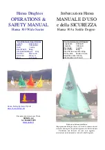 Hansa Sailing 303 Operation & Safety Manual preview