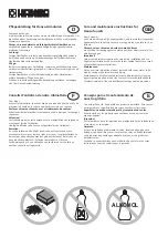 Предварительный просмотр 8 страницы Hansa 4015474212671 Mounting And Operating Instructions