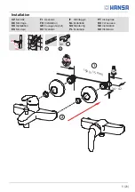 Preview for 5 page of Hansa 4015474238640 Installation And Maintenance Manual