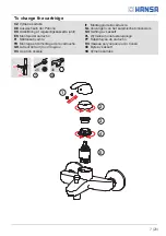 Preview for 7 page of Hansa 4015474238640 Installation And Maintenance Manual