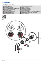 Preview for 16 page of Hansa 4015474238640 Installation And Maintenance Manual