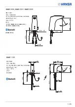 Preview for 5 page of Hansa 4015474273375 Installation And Maintenance Manual