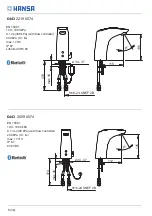 Предварительный просмотр 6 страницы Hansa 4015474273375 Installation And Maintenance Manual