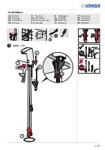 Предварительный просмотр 9 страницы Hansa 4015474273375 Installation And Maintenance Manual