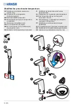 Предварительный просмотр 14 страницы Hansa 4015474273375 Installation And Maintenance Manual