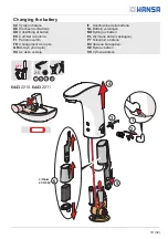 Предварительный просмотр 19 страницы Hansa 4015474273375 Installation And Maintenance Manual