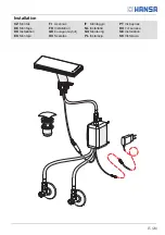 Предварительный просмотр 15 страницы Hansa 4015474277458 Installation And Maintenance Manual