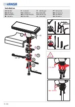 Предварительный просмотр 16 страницы Hansa 4015474277458 Installation And Maintenance Manual