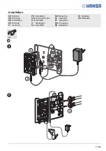 Предварительный просмотр 9 страницы Hansa 4057304005534 Installation And Maintenance Manual