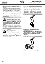 Предварительный просмотр 22 страницы Hansa 41-5010.640-641 Operating Instructions Manual