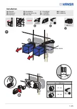 Preview for 5 page of Hansa 4450 9583 Installation And Maintenance Manual