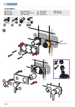 Предварительный просмотр 6 страницы Hansa 4450 9583 Installation And Maintenance Manual