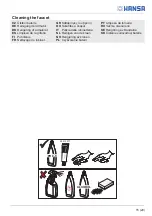 Preview for 15 page of Hansa 4491 2010 Installation And Maintenance Manual