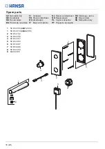 Предварительный просмотр 16 страницы Hansa 4491 2010 Installation And Maintenance Manual