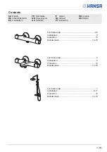 Предварительный просмотр 3 страницы Hansa 4813 0021 Installation And Maintenance Manual