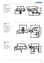 Preview for 7 page of Hansa 5145 0193 0067 Installation And Maintenance Manual